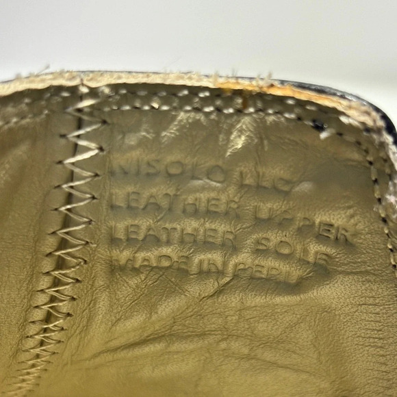 Nisolo Black Leather Eva Everyday Slip On Chelsea Ankle Boot Size 7 - Picture 11 of 13